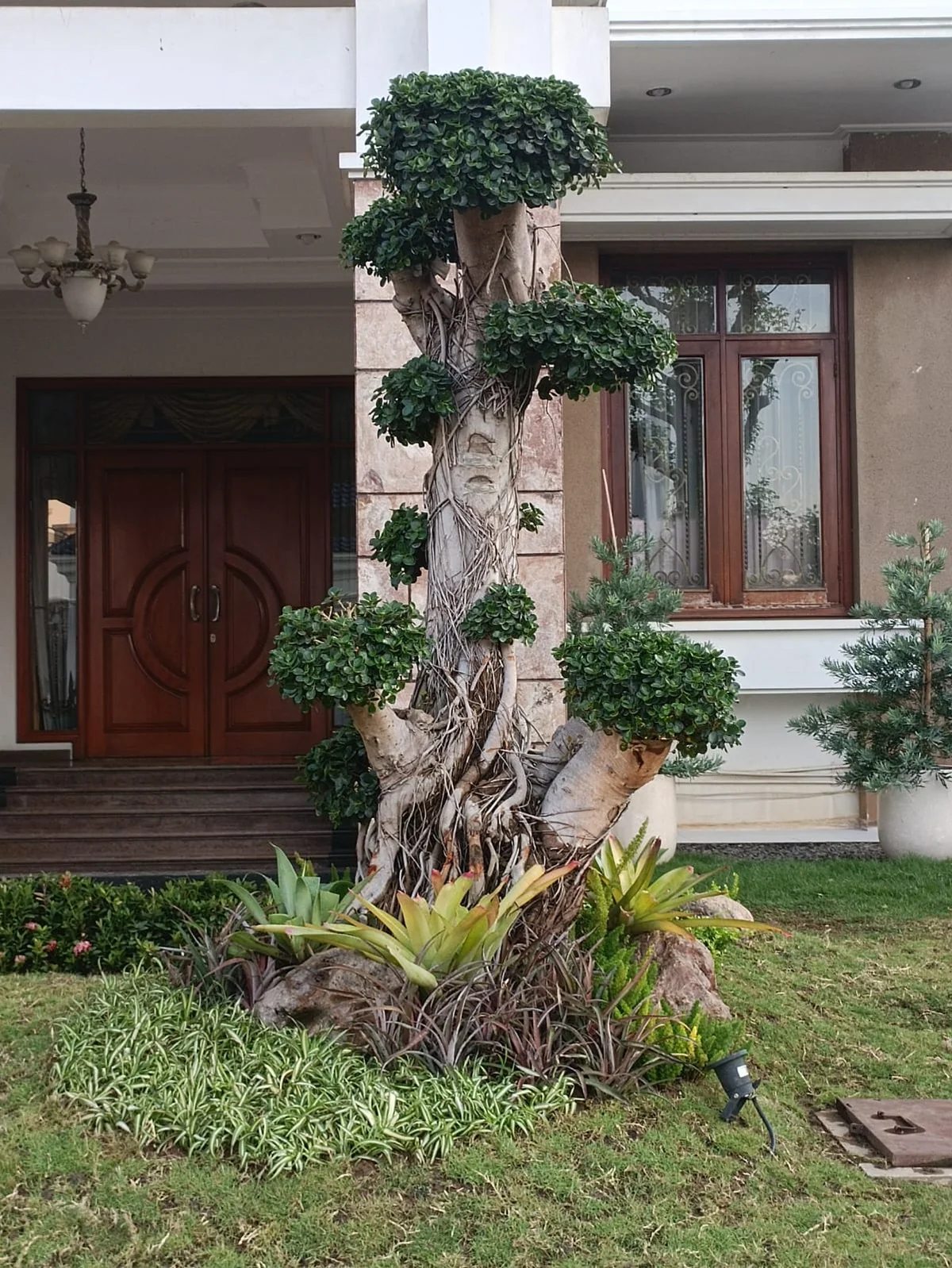 Aksen Taman Pintu Masuk
